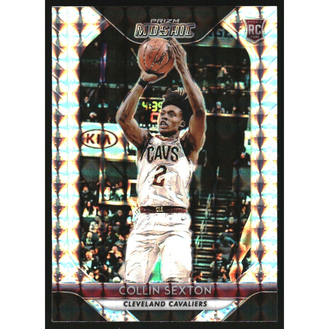 2018-19 Panini Prizm Mosaic #13 Collin Sexton RC