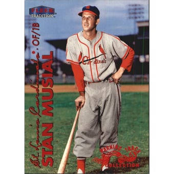 1999 Fleer Tradition Warning Track #6 Stan Musial