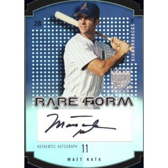 2004 SkyBox LE Rare Form Autograph Black #5 Matt Kata