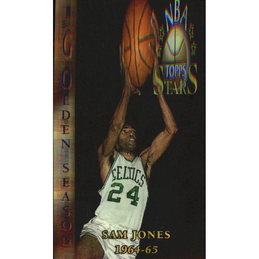 1996 Topps Stars Finest Refractors #73 Sam Jones GS. rookie card picture