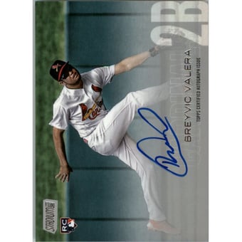 2018 Stadium Club Autographs #SCABV Breyvic Valera