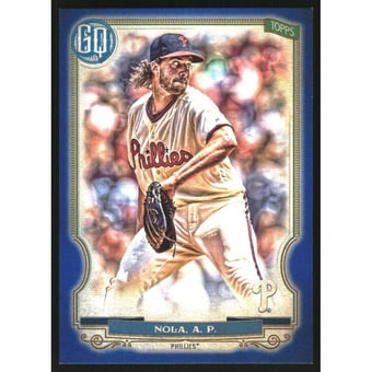 2020 Topps Gypsy Queen Blue #231 Aaron Nola