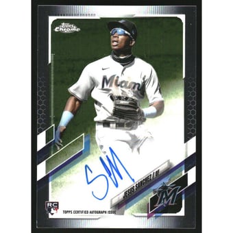 2021 Topps Chrome Rookie Autographs #RAJS Jesus Sanchez