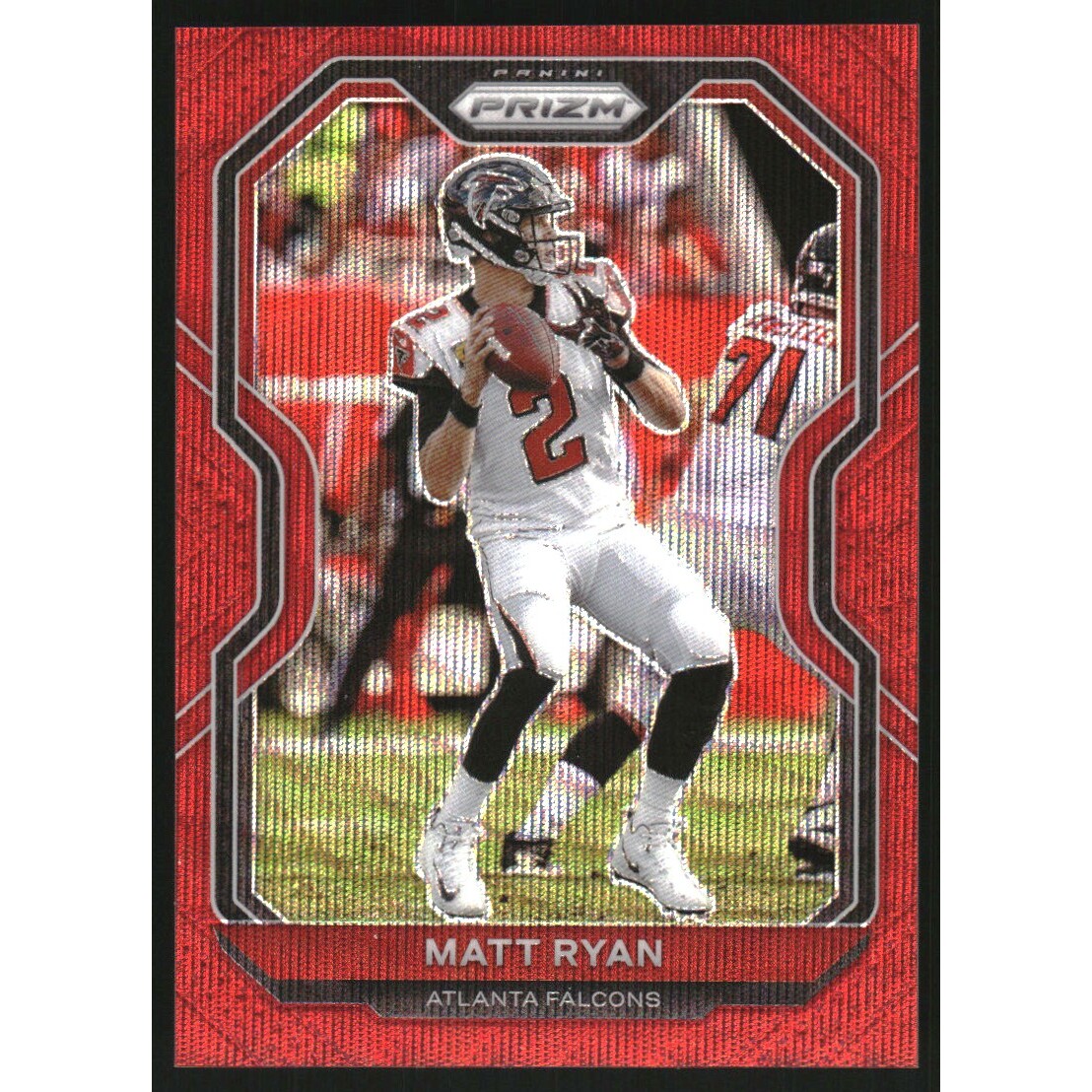 2020 Panini Prizm Prizms Red Wave #227 Matt Ryan