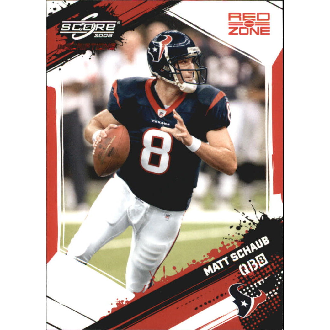 2009 Score Inscriptions Red Zone #119 Matt Schaub 2009 Score Inscriptions Red Zone #119 Matt Schaub