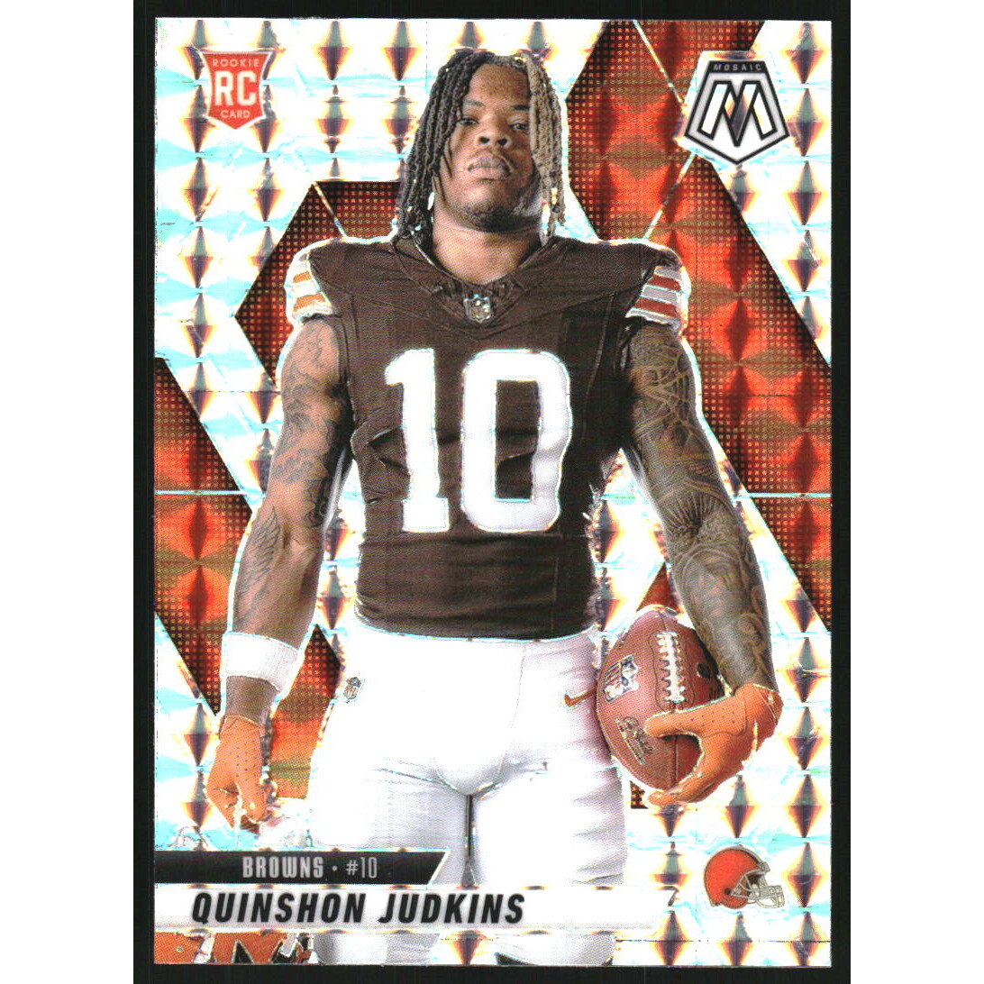 2025 Panini Mosaic Mosaic #276 Quinshon Judkins VAR