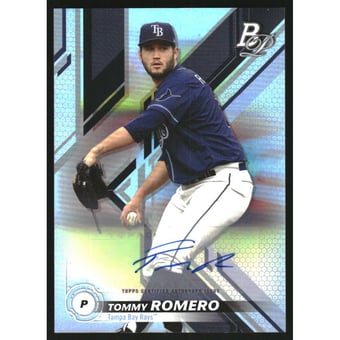2019 Bowman Platinum Top Prospect Autographs #TOP53 Tommy Romero
