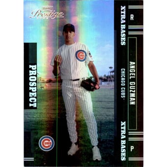 2005 Playoff Prestige Xtra Bases Black #170 Angel Guzman