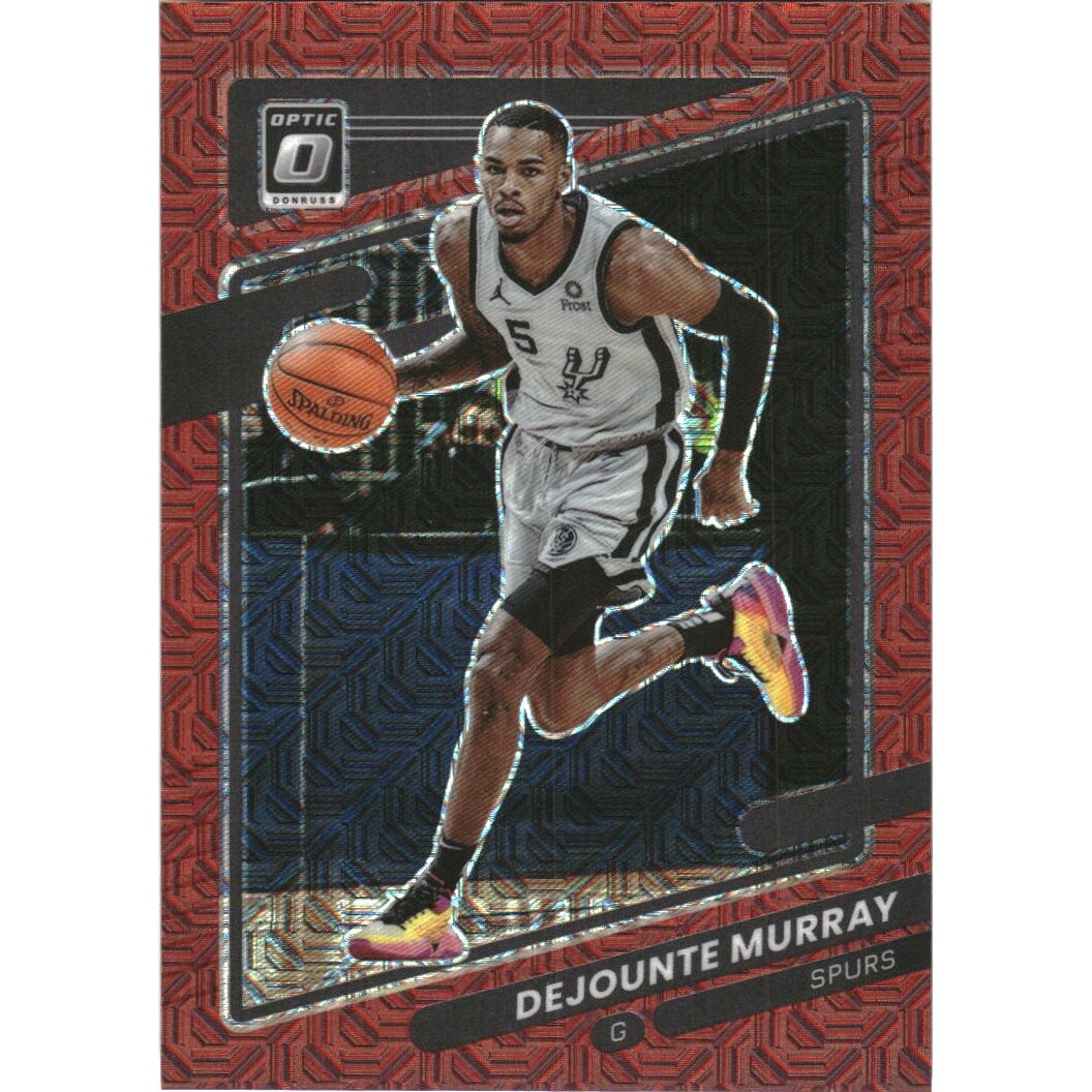 2021-22 Donruss Optic Choice Red #116 Dejounte Murray