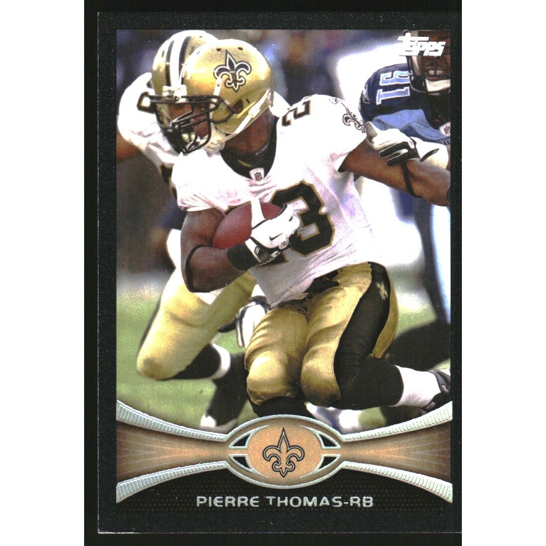 2012 Topps Black #342 Pierre Thomas. rookie card picture