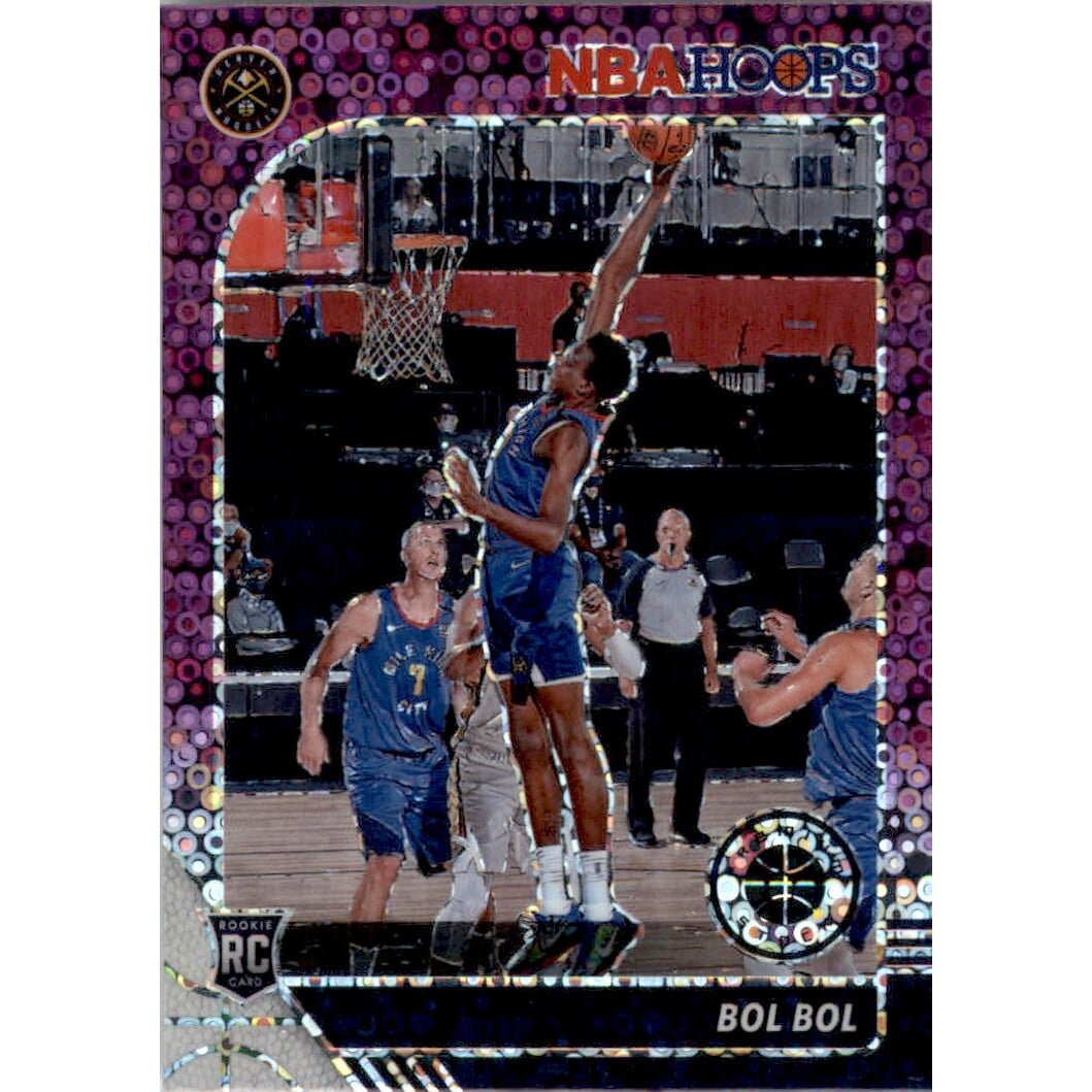 2019-20 Hoops Premium Stock Prizms Purple Disco #233 Bol Bol