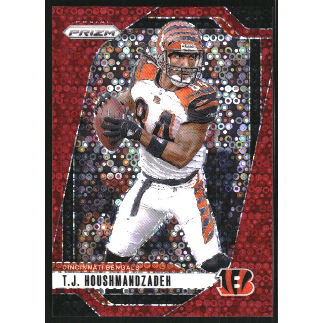 2024 Panini Prizm Prizms No Huddle Red #63 T.J. Houshmandzadeh