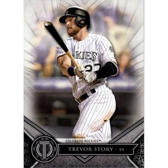 2017 Topps Tribute 5x7 #14 Trevor Story