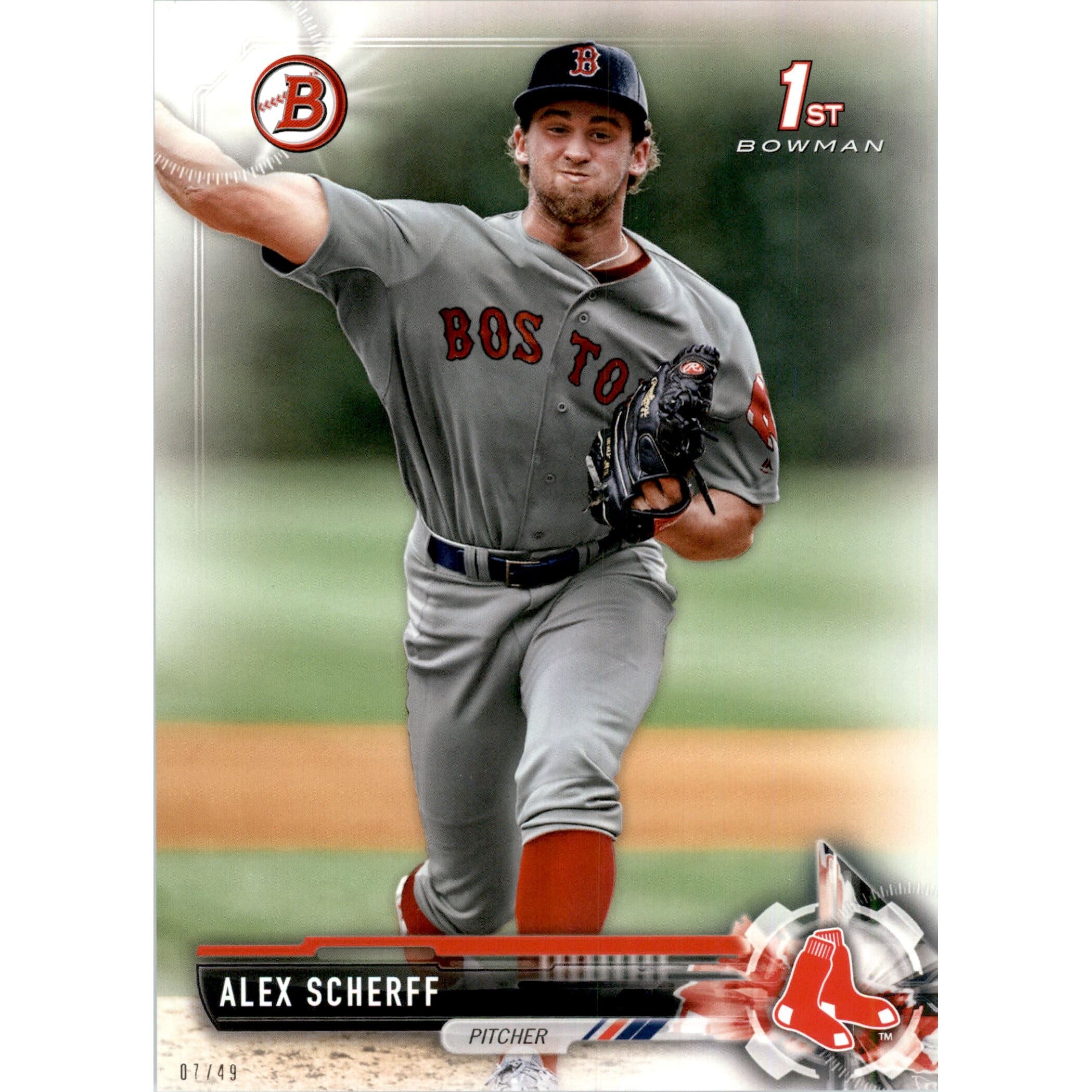2017 Bowman Draft 5×7 #BD9 Alex Scherff 2017 Bowman Draft 5×7 #BD9 Alex Scherff
