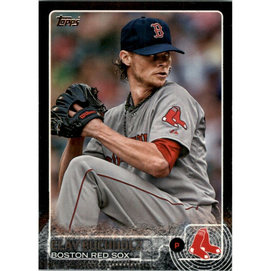 2015 Topps Black #211 Clay Buchholz. rookie card picture