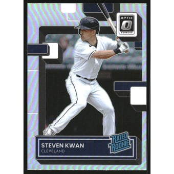 2022 Donruss Optic Holo #158 Steven Kwan RR