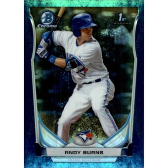 2014 Bowman Chrome Prospects Series 2 Bubble Refractors #BCP22 Andy Burns