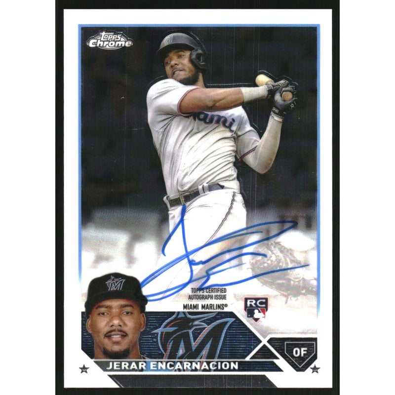 2023 Topps Chrome Rookie Autographs #RAJE Jerar Encarnacion