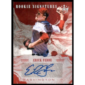 2018 Diamond Kings DK Rookie Signatures Holo Silver #46 Erick Fedde