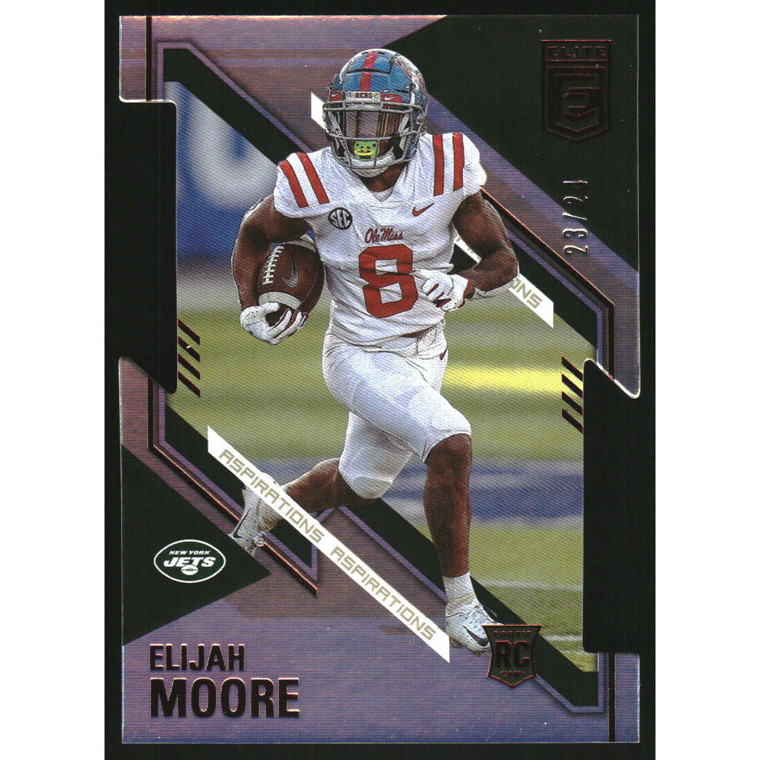 2021 Elite Aspirations Die Cut #139 Elijah Moore