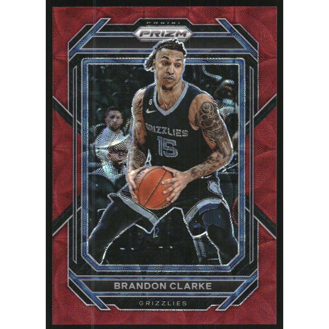 2022-23 Panini Prizm Prizms Choice Red #204 Brandon Clarke
