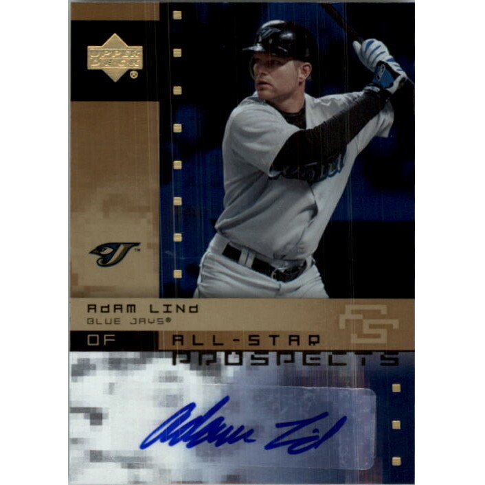 2007 Upper Deck Future Stars All Star Futures Signatures #AL Adam Lind. rookie card picture