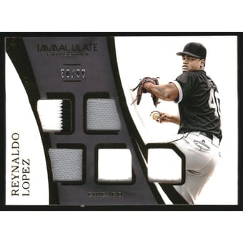 2017 Immaculate Collection Immaculate Material #16 Reynaldo Lopez/99