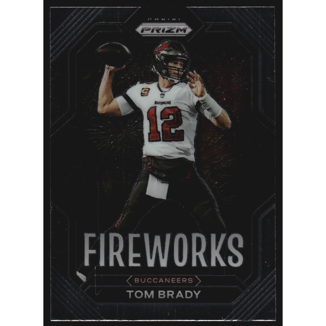 2022 Panini Prizm Fireworks #3 Tom Brady