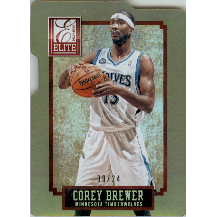 2013-14 Elite Status Gold #124 Corey Brewer 2013-14 Elite Status Gold #124 Corey Brewer