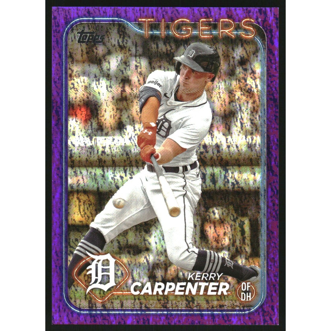 2024 Topps Purple Foil #536 Kerry Carpenter