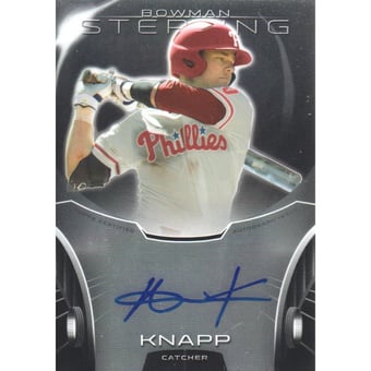2013 Bowman Sterling Prospect Autographs #AK Andrew Knapp