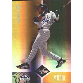 2004 Leaf Limited Gold Spotlight #249 Preston Wilson A