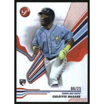 2024 Topps Pristine Orange Refractors #239 Osleivis Basabe