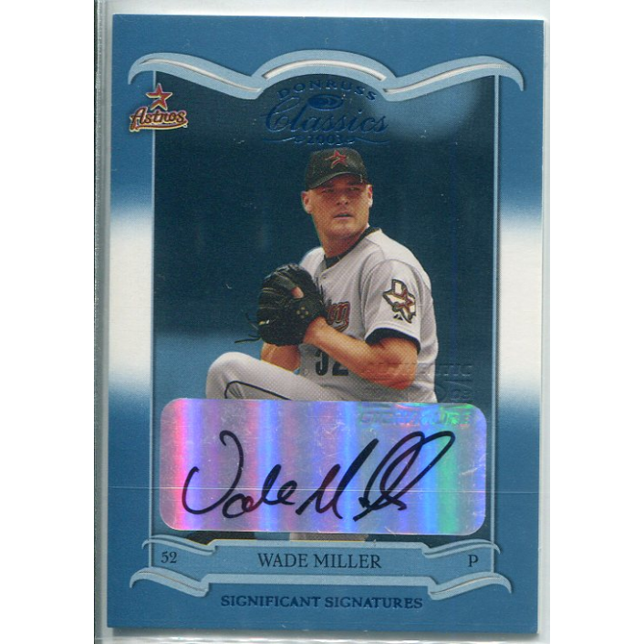 2003 Donruss Classics Significant Signatures #57 Wade Miller/200. rookie card picture