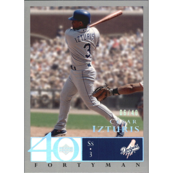 2003 Upper Deck 40-Man Rainbow #536 Cesar Izturis