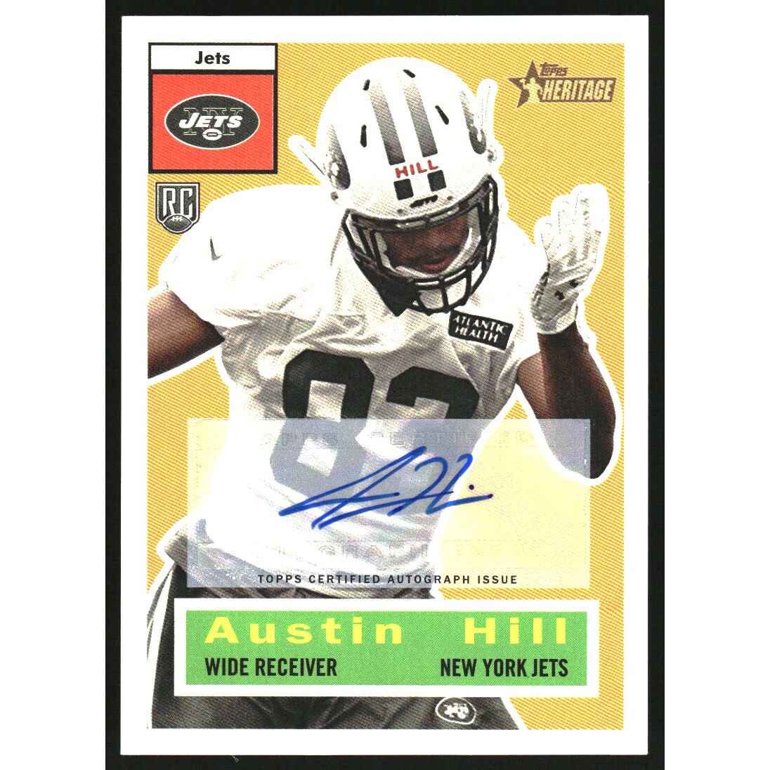 2015 Topps Heritage Autographs #60 Austin Hill 2015 Topps Heritage Autographs #60 Austin Hill