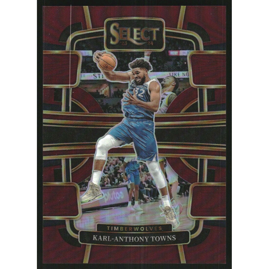 2023-24 Select Prizms Maroon #5 Karl-Anthony Towns 2023-24 Select Prizms Maroon #5 Karl-Anthony Towns