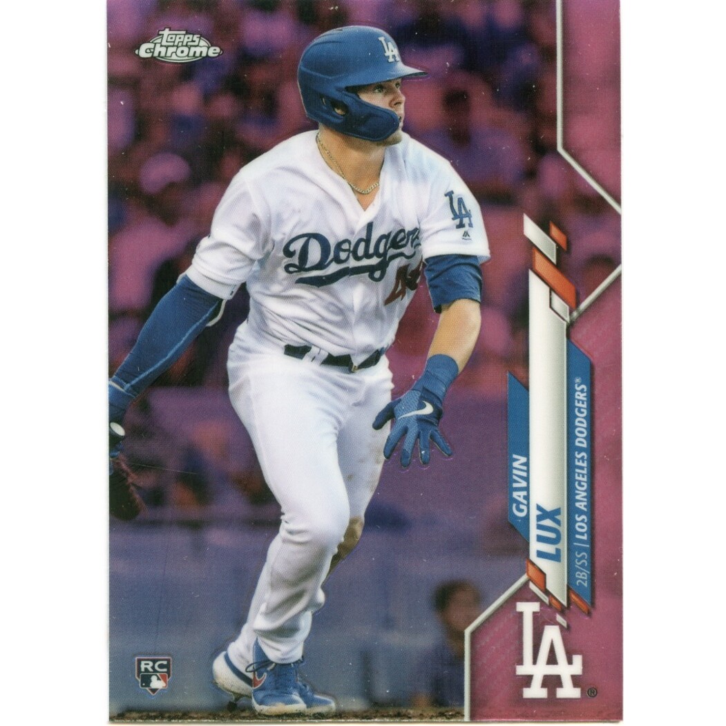 2020 Topps Chrome Pink Refractors #148 Gavin Lux