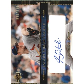 2002 Ultimate Collection #113 Jas Simontacchi UR AU RC