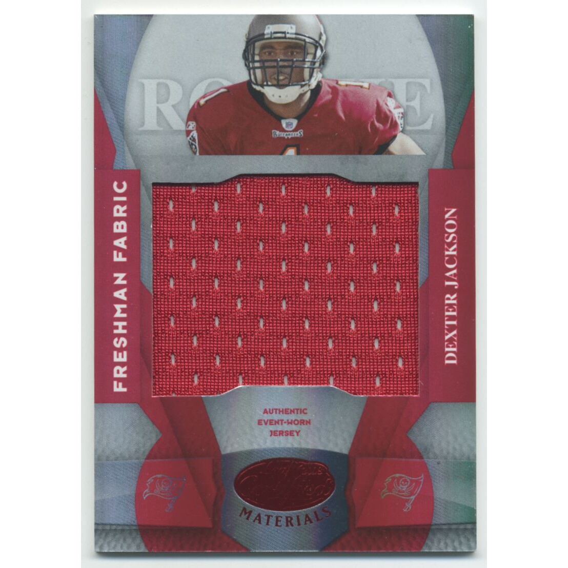 2008 Leaf Certified Materials Mirror Red Materials #233 Dexter Jackson
