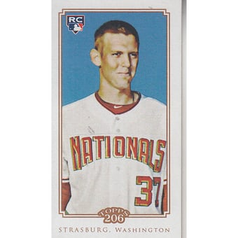 2010 Topps 206 Mini American Caramel #55 Stephen Strasburg