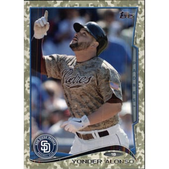 2014 Topps Camo #129 Yonder Alonso