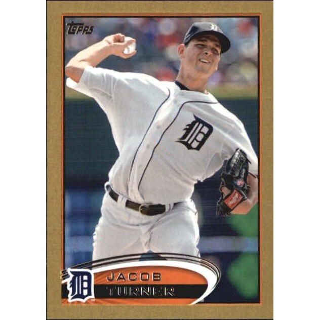 2012 Topps Mini Gold #358 Jacob Turner. rookie card picture