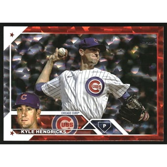 2023 Topps Orange Foil #137 Kyle Hendricks