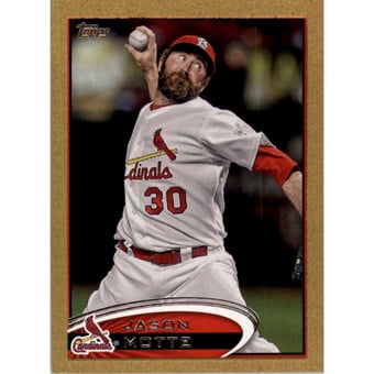2012 Topps Mini Gold #434 Jason Motte