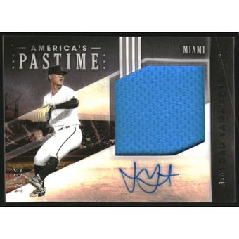 2020 Panini America's Pastime Material Signatures #29 Jordan Yamamoto