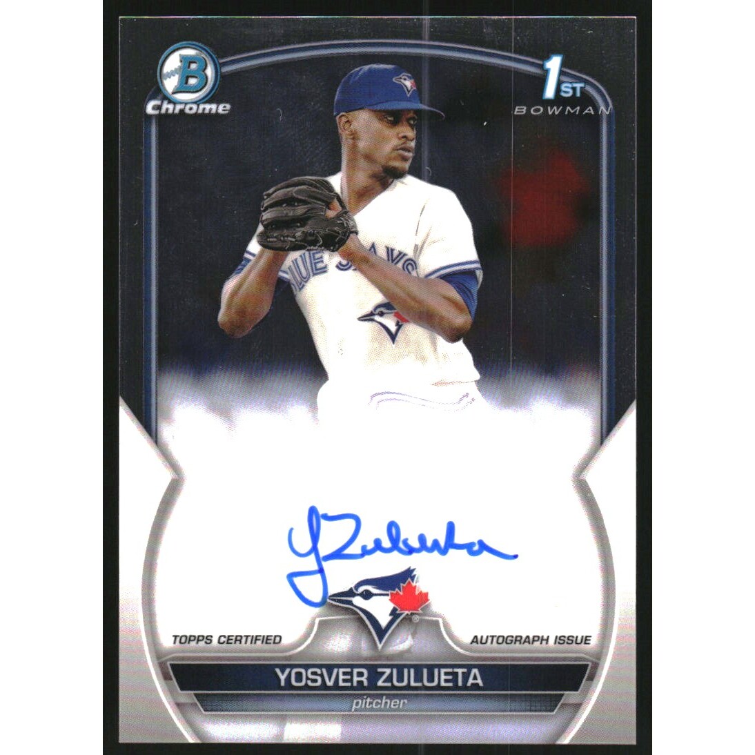 2023 Bowman Chrome Prospect Autographs #CPAYZ Yosver Zulueta