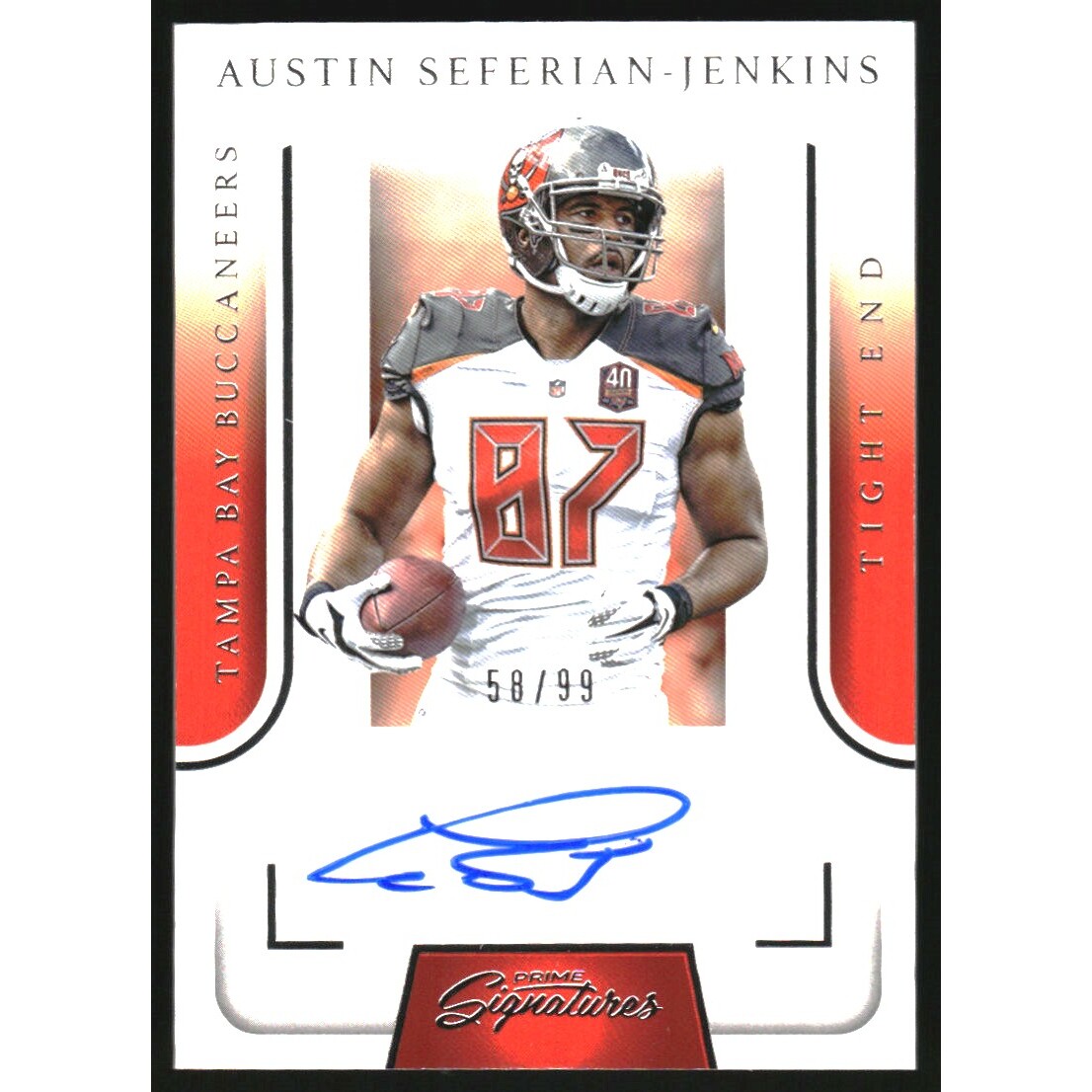 2016 Prime Signatures Autographs #46 Austin Seferian-Jenkins/99