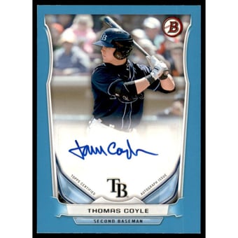 2014 Bowman Prospect Autographs Blue #PATCO Thomas Coyle