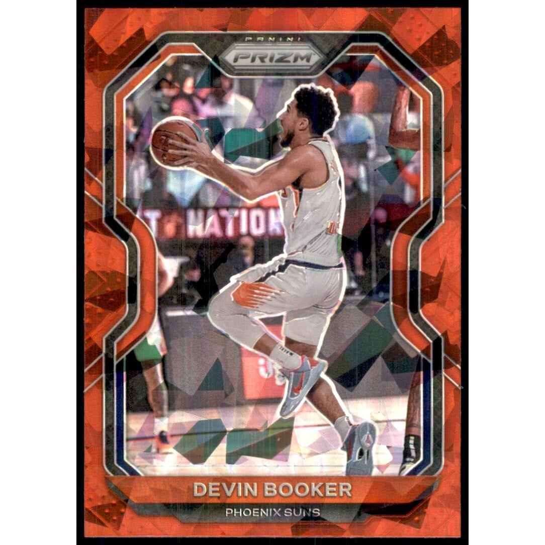 2020-21 Panini Prizm Prizms Red Ice #214 Devin Booker